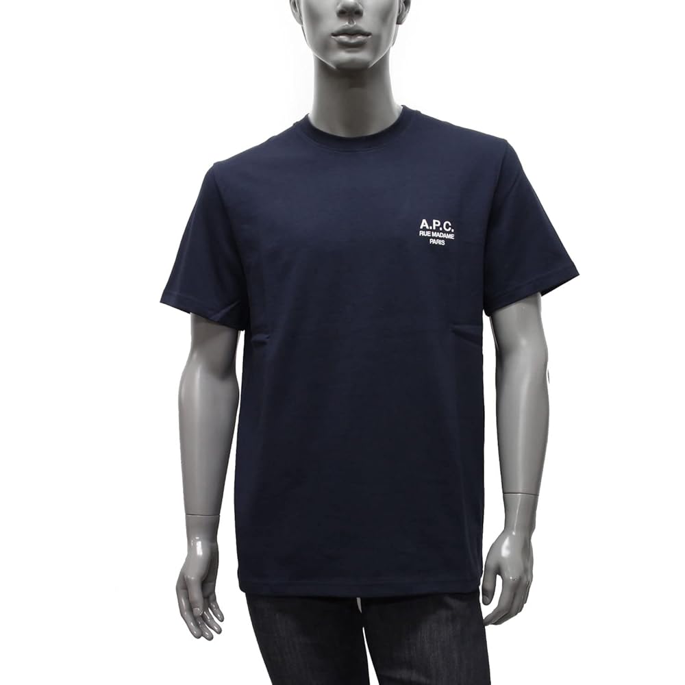 A.P.C アーペーセー　メンズ　 長袖Tシャツ　ネイビー Adresse 長袖Tシャツ｜HOMME ｜A.P.C. | アーペーセー日本公式